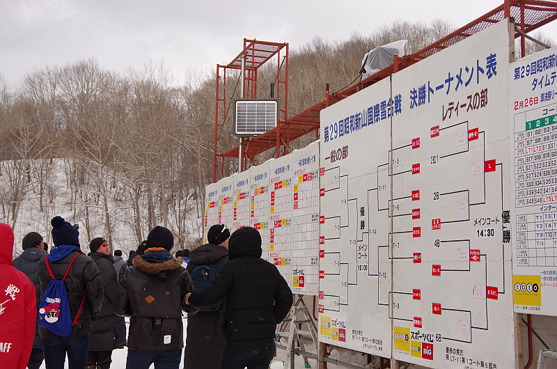 決勝トーナメント看板のポジモ